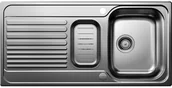 Zlewozmywaki - Blanco TIPO II 6 S Stal matowa odwracalny korek auto. odsączarka stalowa 526622 - miniaturka - grafika 1