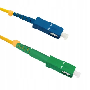 QOLTEC Optic Patchcord SC/APC SC/UPC simplex SM 9/125 G652D 7m 54293 - Kable miedziane - miniaturka - grafika 3