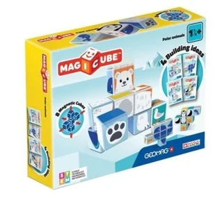 Geomag Zestaw Geomag Magicube Zwierzęta polarne GEO134 871772001348 - Klocki - miniaturka - grafika 2