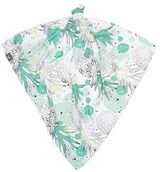 Pieluchy - Pulp Pieluszka bambusowa z jonami srebra, 75x75 cm, Ananasy - miniaturka - grafika 1