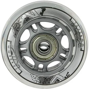 Nils Zestaw kółek Extreme PU 70x24 82A 4szt + ABEC-7 8 szt przezroczyste 16-32-014 - Akcesoria do skatingu - miniaturka - grafika 6