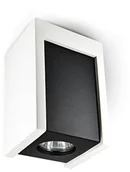 Lampy sufitowe - Kobi LINDO NERO 1XGU10 WH/BL KRLN KRLN - miniaturka - grafika 1