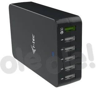 I-TEC I TEC ładowarka USB Smart Charger 6× USB A 52 W CHARGER6P52W - Ładowarki do telefonów - miniaturka - grafika 3