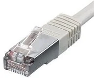 Kable światłowodowe - Digital Data Equip Patch Cable S/FTP Cat 5E 15 m Szary 4015867213377 - miniaturka - grafika 1