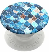 Uchwyty samochodowe do telefonów - PopSockets PopSockets PopGrip - Rozkładany uchwyt i podstawka do telefonów oraz tabletów z wymiennymi krążkami PopTops - Really Mermaid 800639 - miniaturka - grafika 1