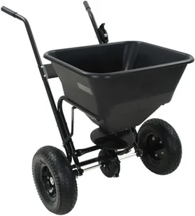 vidaXL Rozsiewacz do soli, pchany, PVC i stal, 45 L, 106 x 73 x 76 cm vidaXL - Siewniki - miniaturka - grafika 7