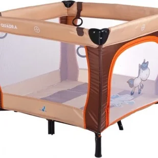 Formatex Kojec składany Quadra Brown TERO-3993 - Łóżeczka i kojce - miniaturka - grafika 3