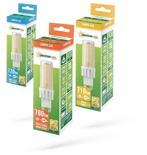 Spectrum LED G9 230V 7W CW (Zimna) SMD WOJ14165 WOJ+14165 - Żarówki LED - miniaturka - grafika 2