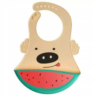 LUXMA Śliniak śliniaczek silikonowy kieszonka SD583Ś SD583Ś - Śliniaki i fartuszki - miniaturka - grafika 20