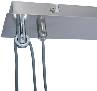 Näve Lampa wisząca Tilde tkanina, 4-pkt. szara/beżowa - Lampy sufitowe - miniaturka - grafika 4