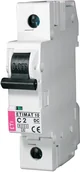 Wyłączniki światła i elektryczne - ETI Wyłącznik-nadprądowy-ETIMAT-10-1P-C-2A-10kA 2137708 - miniaturka - grafika 1