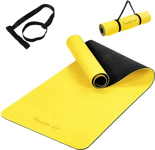 Movit ŻÓŁTA MATA TPE 190x60x0,6cm DO GIMNASTYKI FITNESS - Maty do ćwiczeń - miniaturka - grafika 3