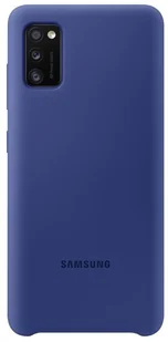 Samsung Silicone Cover do Galaxy A41 niebieskie - Obudowy do telefonów - miniaturka - grafika 3