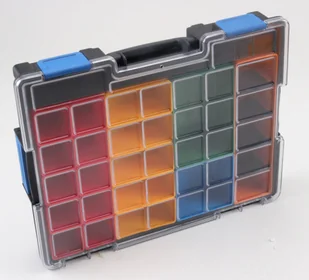 PARTNER B2B Prafesjonalna walizka na drobne elementy, 18 schowków 124252 - Pozostałe wyposażenie warsztatu - miniaturka - grafika 3