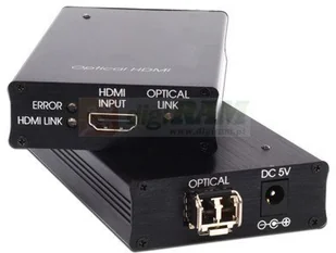 Cypress COH-TX/RX Transmisja HDMI po światłowodzie [COH-TX/RX] - Złącza, przejściówki, adaptery - miniaturka - grafika 2