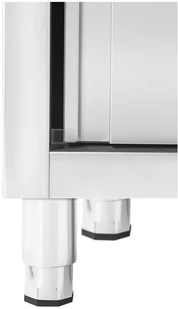 Royal Catering Szafka ze zlewem 1 komora stal nierdzewna 500 x 400 x 240 mm RC-IKS05 - Meble gastronomiczne - miniaturka - grafika 4