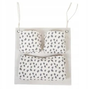 Childhome Organizer płócienny 50 x 48 cm Leopard - Pojemniki na zabawki - miniaturka - grafika 2