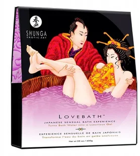 Shunga Żel do kąpieli - Lovebath Sensual Lotus Zmysłowy Lotos - Kosmetyki do kąpieli - miniaturka - grafika 3