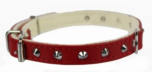 ZOO LESZCZ (PL) Solidna Obroża Dla Psa Skóra Naturalna Z Kolcami 16 mm / 44 cm ZL0172 ZOO LESZCZ (PL) - Obroże dla psów - miniaturka - grafika 7