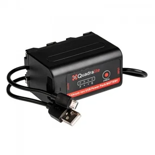 Quadralite Quadralite NP-F750 7.2V 5200mAh 37.5Wh akumulator z USB FT_006011 - Ładowarki i akumulatory - miniaturka - grafika 2