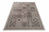 Dywany - DYWAN SZNURKOWY FLOORLUX 80x150cm KAFELKI SILVER 165D-248B3 - miniaturka - grafika 1