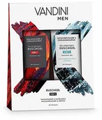 Żele pod prysznic dla mężczyzn - VANDINI VANDINI zestaw żel pod prysznic dla mężczyzn  żel pod prysznic z wodą wulkanową i drzewem sandałowym  żel pod prysznic z wodą lodowcową i kofeiną  żel pod prysznic dla mężczyzn do wszystkich rodzajów  44341570 - miniaturka - grafika 1