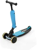 Hulajnogi - Hauck hulajnoga i skuter, dla dzieci 1-5 lat, światełka LED, łatwe przefunkcjonowanie, hamulec nożny, Neonowy Niebieski 4894352852013 - miniaturka - grafika 1