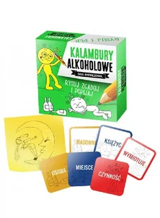 Kalambury Alkoholowe gra imprezowa urodziny - Gadżety do domu Kalambury Alkoholowe gra imprezowa urodziny - Gadżety do domu - miniaturka - grafika 2