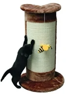 Drapaki dla kotów - Kerbl KERBL zadrapania schładzacz do pokoju z pszczoła na tasiemce narożniki brązowy, 57 cm; - miniaturka - grafika 1