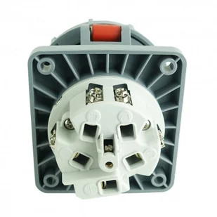TP Electric Gniazdo tablicowe prosta 5P 63A 400V IP67 4081 3134-322-1600 - Osprzęt siłowy - miniaturka - grafika 6