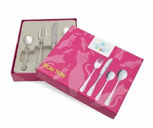 Gerlach Bon Ton 38 KP sztućce kotki 4 elementy - Zestawy sztućców - miniaturka - grafika 5