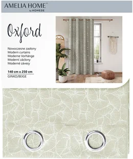 Amelia Home Zasłona Oxford 140x250 /AH/OX/P/RE/1425 - Zasłony - miniaturka - grafika 42