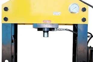 443 DOSTAWA GRATIS! 44358877 Prasa hydrauliczna pneumatyka ruchomy tłok regulowany stół siła nacisku 75 T) 58877-uniw - Prasy - miniaturka - grafika 2