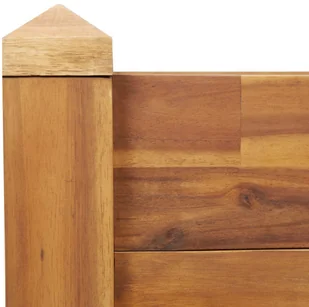 vidaXL Donica ogrodowa, 60x60x84 cm, lite drewno akacjowe - Donice - miniaturka - grafika 5