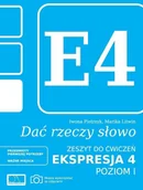 Powieści - KOMLOGO Dać rzeczy słowo. Ekspresja 4. Poziom 1 Iwona Pietrzyk, Marika Litwin - miniaturka - grafika 1