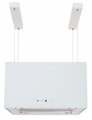 Okapy kuchenne - Toflesz Sandy Maxi Glass 40 Biały - miniaturka - grafika 1