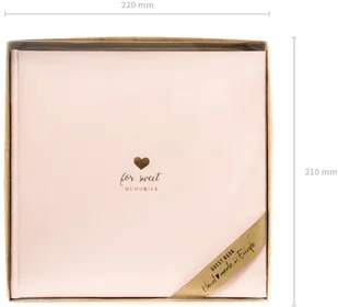 Party Deco Księga gości weselnych For Sweet Memories - 22 kartki KWAP52-081P - Wesele i ślub - miniaturka - grafika 2