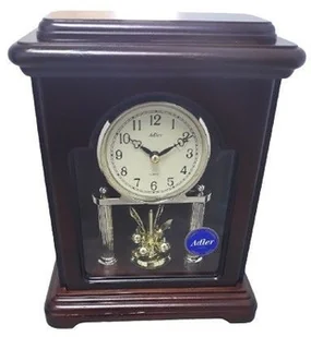 Adler Zegar kominkowy kwarcowy drewniany 22141 22141 - Zegary - miniaturka - grafika 4
