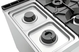 Bartscher 6-PALNIKOWA KUCHNIA GAZOWA +PIEKARNIK GAZ. 2/1 GN 2952291 - Piece, kotły  i płyty grzejne gastronomiczne - miniaturka - grafika 3