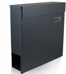 Skrzynka pocztowa na listy naścienna z gazetnikiem - Skrzynki na listy - miniaturka - grafika 2