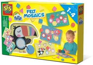 Ses NL Moja pierwsza mozaika z filcu - Zabawki kreatywne - miniaturka - grafika 3