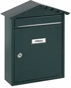 Skrzynki na listy - ARREGUI Skrzynka na listy yarza Visit przeznaczony do stosowania na zewnątrz (nierdzewna, 360 X 300 X 110 MM), zielony - miniaturka - grafika 1