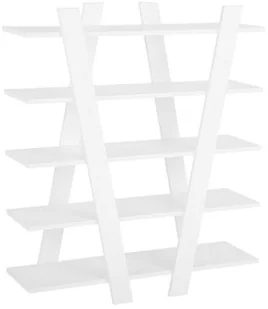 Beliani Regał biały 5 półek ESCALANTE - Regały - miniaturka - grafika 7
