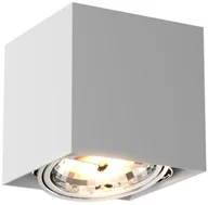Lampy ścienne - Zuma Line KINKIET BOX SL 1 BIAŁY 89947-G9 - miniaturka - grafika 1