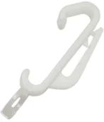 Karnisze - Ślizg Clip Flexline biały 20 szt. 32484 - miniaturka - grafika 1