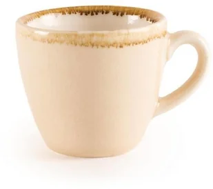 Olympia Kiln Olympia piec gp328 piaskowiec filiżanka do espresso, porcelana, kremowy (6 sztuka) GP328 - Akcesoria i części AGD - miniaturka - grafika 2