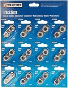 Narzędzia rowerowe - Weldtite weldtite Track matki, 24 sztuk, czarna, 5/6 cm, TL08360 - miniaturka - grafika 1