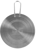 Pojemniki na przyprawy - INOXPRAN Blat inoxpran do kuchenek indukcyjnych, ze stali nierdzewnej, szary, 16 x 16 x 1 cm 8009753100267 - miniaturka - grafika 1