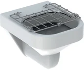 Zlewy i komory gospodarcze - GEBERIT 201680600 Zlew Publica z kratką uchylną - miniaturka - grafika 1