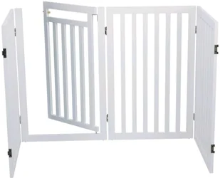 Trixie Barierka z drzwiczkami 60160 × 81 cm - Pozostałe akcesoria dla psów - miniaturka - grafika 8